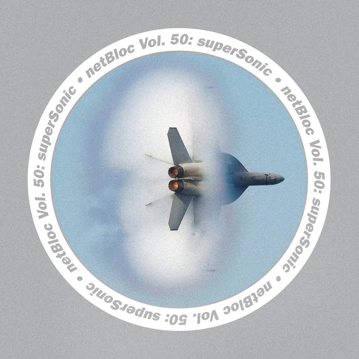 Album cover for “netBloc Vol. 50: superSonic” by Various Artists